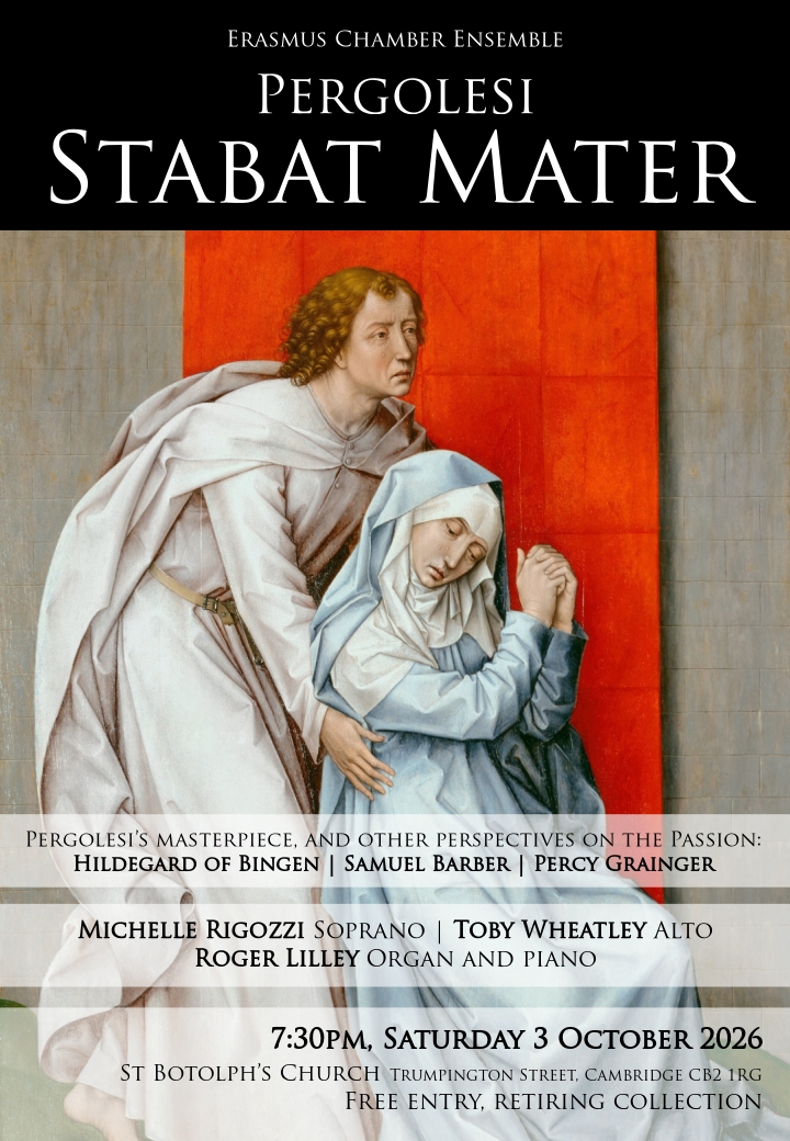Erasmus Chamber Choir Pergolesi Stabat Mater